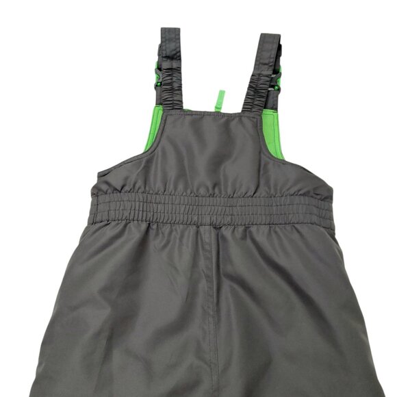 Champion Snow Bibs Kids Small 6-7 Gray Front Zip Insulated Warm Winter Outdoor - Picture 5 of 12